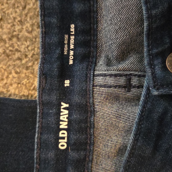 Old Navy High Rise WOW Wide Leg Jeans - Picture 3 of 6
